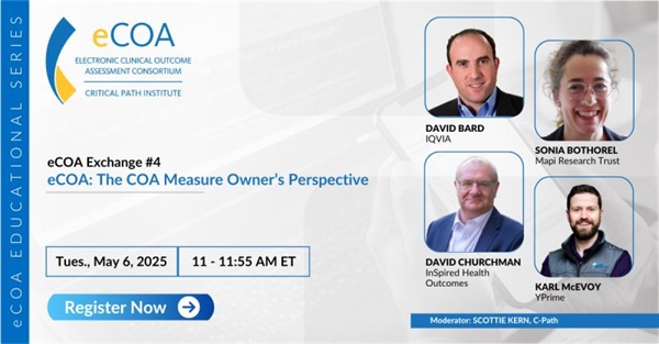 REGISTER NOW: eCOA Exchange - The Measure Owner's Perspective