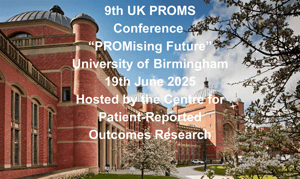From PROMising Futures to PROfound Innovation – catch up with us at the 9th UK PROMs Conference 2025.